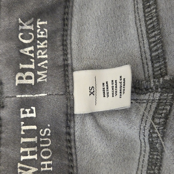 White house black market gray denim jegging Size XS - Picture 4 of 5